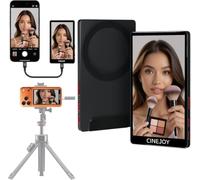 EACHSHOT CineJoy M2 Écran Moniteur Selfie Vlog, 4K 120fps Zéro Latence | , Retour Camera avec Port Micro pour Live TikTok(Nero)