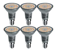 EACLL Ampoule LED E14 Blanc Chaud, Lot de 6, 6W Équivalent R50 Halogène Incandescence 90W, 2700K 705lm Non Dimmable, Éclairag Sans Scintillement, Large Faisceau 120° Spot, AC 230V Lampe à Réflecteur