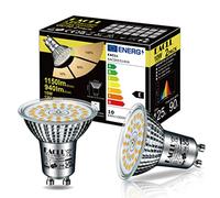 EACLL Ampoules GU10 LED 10W Dimmable 3 Étapes Avec la Fonction Mémoire,Lot de 2, Blanc Chaud 3000K 940lm Équivalent lampe halogène 125W, 120° Spots Sans Scintillement, Dimmabl Sans Gradateur