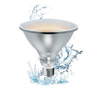 EACLL E27 PAR38 LED Ampoules Chaude 18W Equivalent Halogène 120W, Lot de 1, 1700lm 2700K AC 230V Sans Scintillement Economielampe, IP65 Indice de Protection 60° Réflecteur Non Dimmable Ø122xH130mm