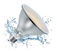 EACLL IP65 Ampoule LED E27 PAR38 Blanc Chaud 18W Équivalent Incandescence Halogène 120W, Lot de 1. 1700 Lumens 3000K Non Dimmable, Faisceau 60° Spot, Éclairag sans Scintillement, Lampe à Réflecteur