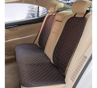 EACTEL Auto Ensembles de Housses de siège pour Audi Q3 Sportback 2019 2020 2021 2022 2023, Lin Coussin Dossier Protege Universelle Protection Voiture Accessoires,Red-Rear