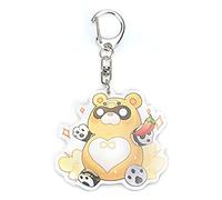 EACTEL Cute Impact Gen Shin-Guoba Acrylique Keychain Pendentif Ornement Suspendu Cartoon Taille Unique Femelle Transparent Porte-clés Femmes Adultes Genshin Impact Fans, 13, taille unique