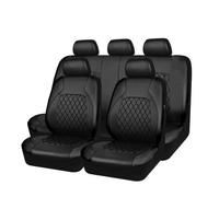 EACTEL Ensembles de Housses de siège pour Chevrolet Spark 2009-2015, Accessoires de siège de Voiture et d'appui-tête.,Black-9-piece Set