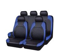 EACTEL Ensembles de Housses de siège pour Chevrolet Spark 2009-2015, Accessoires de siège de Voiture et d'appui-tête.,Blue-9-piece Set