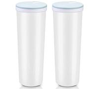 EACTEL Lot de 2 boîtes de conservation transparentes de 2 L avec couvercle réglable pour spaghetti et pâtes