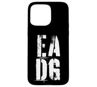EADG - Grunge Style Vieilli Bassiste ou Bassiste Coque pour iPhone 15 Pro Max
