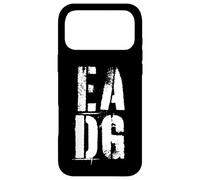 EADG - Grunge Style Vieilli Bassiste ou Bassiste Coque pour iPhone 17 Pro Max
