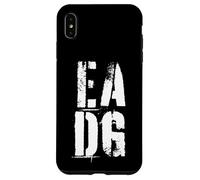 EADG - Grunge Style Vieilli Bassiste ou Bassiste Coque pour iPhone XS Max