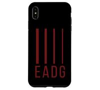 EADG Guitare Basse 4 Cordes Coque pour iPhone XS Max