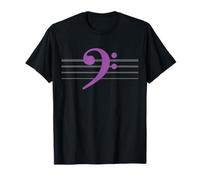 EADG Guitare basse 4 cordes Violet T-Shirt