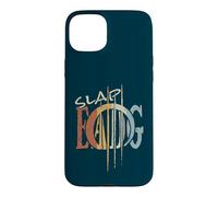EADG Slap Retro Guitare Basse Japonaise Cercle Zen Bassiste Coque pour iPhone 15 Plus