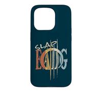 EADG Slap Retro Guitare Basse Japonaise Cercle Zen Bassiste Coque pour iPhone 15 Pro