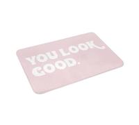 EAEQKOUC 3D en 3D, tu ES Beau. Paillassons antidérapants Tapis de Sol Coussin Moquette pour entrée de Cuisine Tapis de Repos sur Balcon Maison - 60x90cm