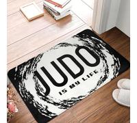 EAEQKOUC 3D Judo is My Life Paillasson Cuisine Antidérapant Salle de Bain Tapis Jardin Porte Garage Sol Entrée Tapis Tapis-50x80cm