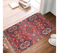 EAEQKOUC 3D Paillassons d’entrée 3D sur Mesure pour Le Plancher Avant, Cuisine extérieure Arabe palestinienne, paillasson, Tapis de Toilettes, Tapis - 60x90cm