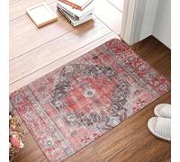 EAEQKOUC 3D Œuvres d’Art 3D sur Mesure de Style marocain Sol Porte de Cuisine Tapis de Salle de Bain Tapis d’extérieur Ancien Tapis d’entrée du Salon - 60x90cm