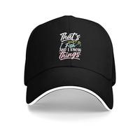 EAEQKOUC Casquette de Baseball Hommes Femmes C’est ce Que Je Fais Je pêche et Je Sais des Choses Réglable Trucker Dad Chapeau Golf Tennis Casquette Snapback Cadeaux