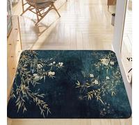 EAEQKOUC Tapis 3D Berger Allemand Quand Vous chienez Paillassons antidérapants de Sol Moquette pour entrée Cuisine Salle de Bain Salon de Pattes décorations de Noël