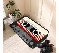 EAEQKOUC Tapis 3D de Noël de Sol Mignon pour Chat Paillasson Pavillon d’Accueil extérieur de Salon pour Chambre Oraison à la Maison