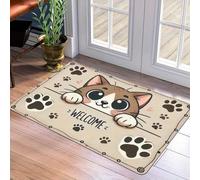 EAEQKOUC Tapis 3D de Requin des Profondeurs, Chambre des Enfants, de Sol à thème océan, Salon, Chambre, décoration de Noël créative et Unique