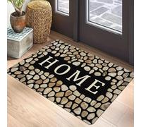 EAEQKOUC Tapis 3D Hamster Mignon Buvant Bubble Tea Absorbant paillassons de Bienvenue de Salle de Bain pour Chambre pour Salon