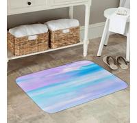 EAEQKOUC Tapis 3D Je me suis réincarné en Slime Anime Paillassons antidérapants de Sol imperméable à l’Eau pour l’entrée de la Cuisine de Repos de la Maison Décorations de Noël