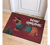 EAEQKOUC Tapis 3D Paillasson conçu par Un éléphant Couleur Dieu, d’entrée Durable et antidérapant pour l’éloquence à Domicile, ajoutant Un Charme Unique