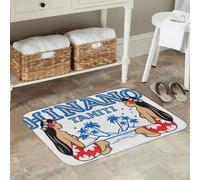 EAEQKOUC Tapis 3D Paillasson « Ohne Wein Kommt du Hier Nicht Rein ! » de Sol résistant à l’intérieur/extérieur Durable pour la Porte d’entrée, la Cuisine, Le Salon et Les décorations de Noël du Salon