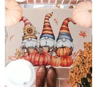 EAEQKOUC Tapis 3D Paillassons colorés à Motif Papillons et Galets, antidérapant, de Sol Facile à Entretenir pour la buanderie, Salle de Bain, décorations de Noël sur Balcon