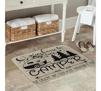 EAEQKOUC Tapis 3D Tortues aborigènes Australie Peinture Art Antidérapant Paillassons de Sol de Moquette pour l’entrée de la Cuisine Balcon de la Maison de Pied décorations de Noël