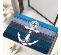 EAEQKOUC Tapis 3D Un Charmant Trio de Chats Design paillasson antidérapant - en Polyester en Microfibre absorbante, Lavable à la Machine pour Chambre, Salon,