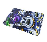 EAEQKOUC Tapis Baphomet 3D Léviathan Croix Porte d’entrée Sol d’entrée Intérieur Devil IC Cuisine Salle de Bain Paillasson du Garage Moquette