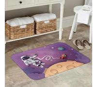 EAEQKOUC Tapis de Sol antidérapant antidérapant 3D Wicked Movie Méchant Universitaire de Moquette étanche à l’Eau pour l’entrée de la Cuisine de Repos