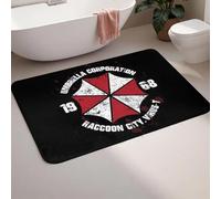 EAEQKOUC Tapis de Sol antidérapants en Flanelle 3D Paillassons de Porte Moquette pour entrée de Cuisine Maison Salon de repose-pieds-60x90cm