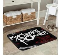 EAEQKOUC Tapis Paillasson, Moquette, Bande 3D Punk Rock, Mon Chemical Romance Entrée de Cuisine, paillasson antidérapant pour Balcon - n-60x90cm