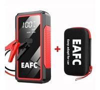 EAFC 12V démarrage de saut de voiture 600A-2000A démarreur de batterie de voiture Booster dispositif de démarrage automatique démarrage d'urgence batterie externe Portable 600A Starter