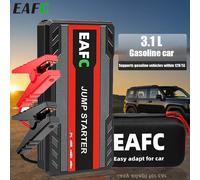 EAFC 600A démarreur de saut de voiture nouvelle mise à niveau batterie batterie externe pour démarreur de voiture Portable Booster d'urgence 12V dispositif de démarrage automatique Style 1 Red