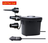 Eafc Pompe À Air De Voiture Électrique 220 V/12 V Matelas D'air Bateau Voiture Auto Pompe Gonflable D'air Pour Voiture Camping Gonfleur 70 W Pour Ventilateur - Type 12v For Car