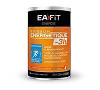 EAFIT Boisson Energétique -3H - 500 g - Orange Sanguine - Energie - Endurance - Hydratation - Performance - Effort de courtes durées - 10 portions - Marque Française - Certifié anti-dopage