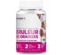 EAFIT Gummies Brûleur de graisses Fruits rouges – Sans sucre, Vegan, Guarana, Chrome – 60 unités