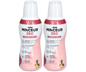 Eafit Drink Minceur 360 Goût Ananas Solution Orale 2x500 ml