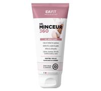 Eafit Minceur - GEL MINCEUR 360 - GEL AMINCISSANT - Guarana - Thé vert- Menthol - Réduit les graisses - Raffermit,Affine la silouhette - Effet frais et Tonifiant - Ventre - Hanches - Cuisses - 200 ml