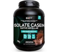 EAFIT | ISOLATE CASEIN NATIVE 750g | Assimilation lente caseine 100% micellaire + Vitamines et Minéraux (magnesium) | Riche en proteine | En poudre à mélanger dans un shaker pour le sport | Chocolat