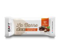 EAFIT LA BARRE FIT - Chocolat Noisette - 28 g - 33% de protéines - 98 Kcal par barre - Riche en protéines - Faible teneur en sucres - Riche en fibres (Lot de 6)