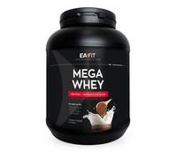 EAFIT Mega Whey Protéine – 43 g Whey, 10 g BCAA, 1,5 g créatine – Chocolat 750 g