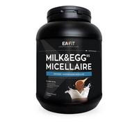 Eafit Construction Musculaire Protéines Micellaires Milk et Egg 95+ Saveur Chocolat 750g