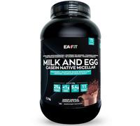 EAFIT Milk Egg 95 Micellaire 2,2kg - Chocolat - Proteine de Caseine - Protéine musculation - Maintien masse musculaire - Assimilation lente - Marque Française - Anti-dopage - 73 portions