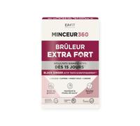 EAFIT Brûleur de graisses Minceur 360 Extra Fort – Black Ginger & Chrome – 60 comprimés