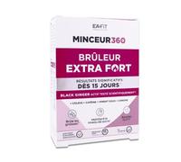 EAFIT Bruleur de Graisse Extra Fort Minceur 360- Brule Graisse, Perte de Poids Rapide et Efficace - Black Ginger + Chrome - Maintien de la glycémie - Résultats visibibles dès 15 jours - 1 MOIS